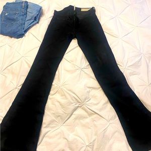Black bell bottom Rag and Bone jeans. Never worn bought at Barney’s.